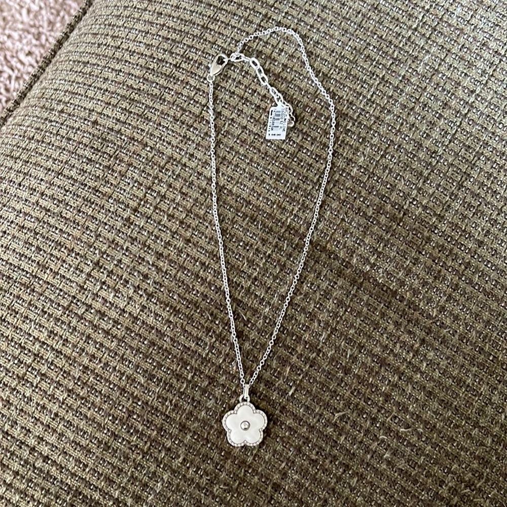 Brighton Dazzling Love flower necklace.